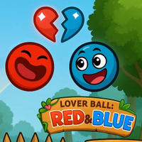 Red And Blue Ball Love Story