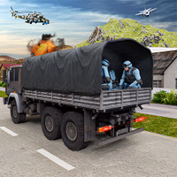 Army Machine Transporter Truck