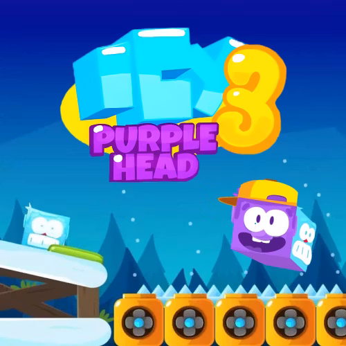 Icy Purple Head 3